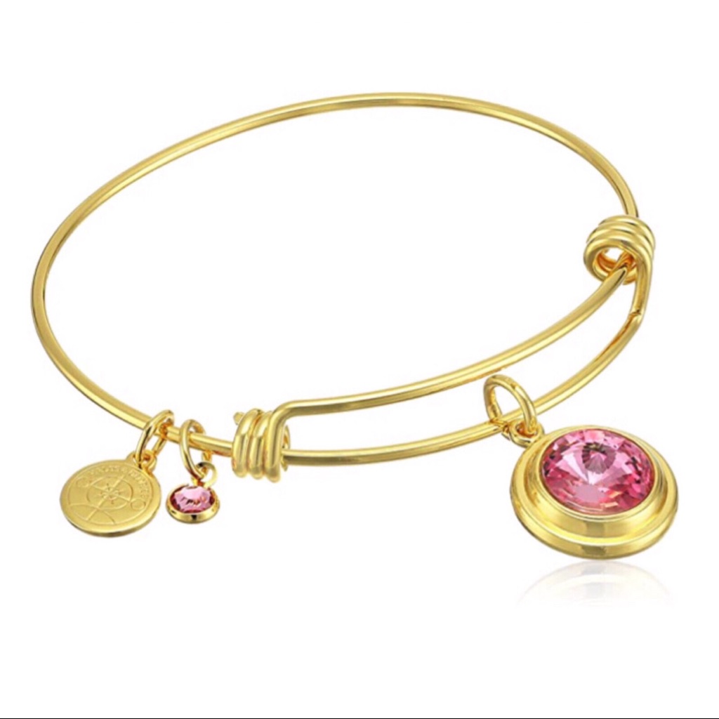 Alex And Ani Halos & Glories October Birthstone Bangle